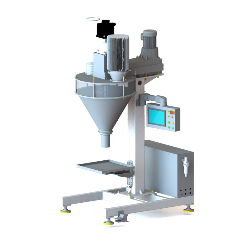 简易称重螺旋下料包装机